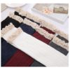 Women Comfortable Cotton Over Knee Lace tights - Image 4