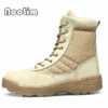 Mens Outdoor Army / Military Desert Tactical Boot - Image 2