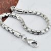 Stylish men's, 925 sterling silver necklace bracelet Jewelry Sets. width 5mm snake chain - Image 6