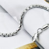 Stylish men's, 925 sterling silver necklace bracelet Jewelry Sets. width 5mm snake chain - Image 5