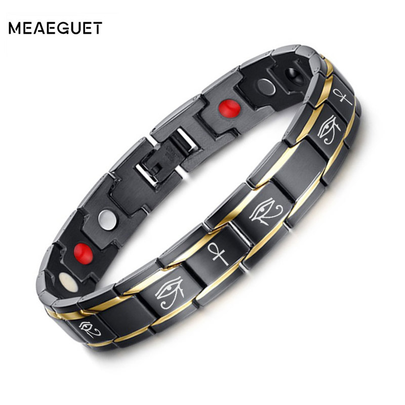 Titanium Detox LymphUnclog Wristband Men Magnetic Bracelets For Energy K  A1D8 | eBay