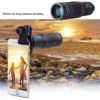 Universal 18X Telescope Optical Zoom for iPhone Samsung XIAOMI Smartphones clip Telefon Camera Lens - Image 6
