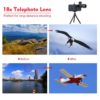 Universal 18X Telescope Optical Zoom for iPhone Samsung XIAOMI Smartphones clip Telefon Camera Lens - Image 5