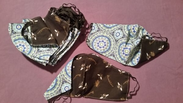 Face Masks Reversible Design Wash Reusable
